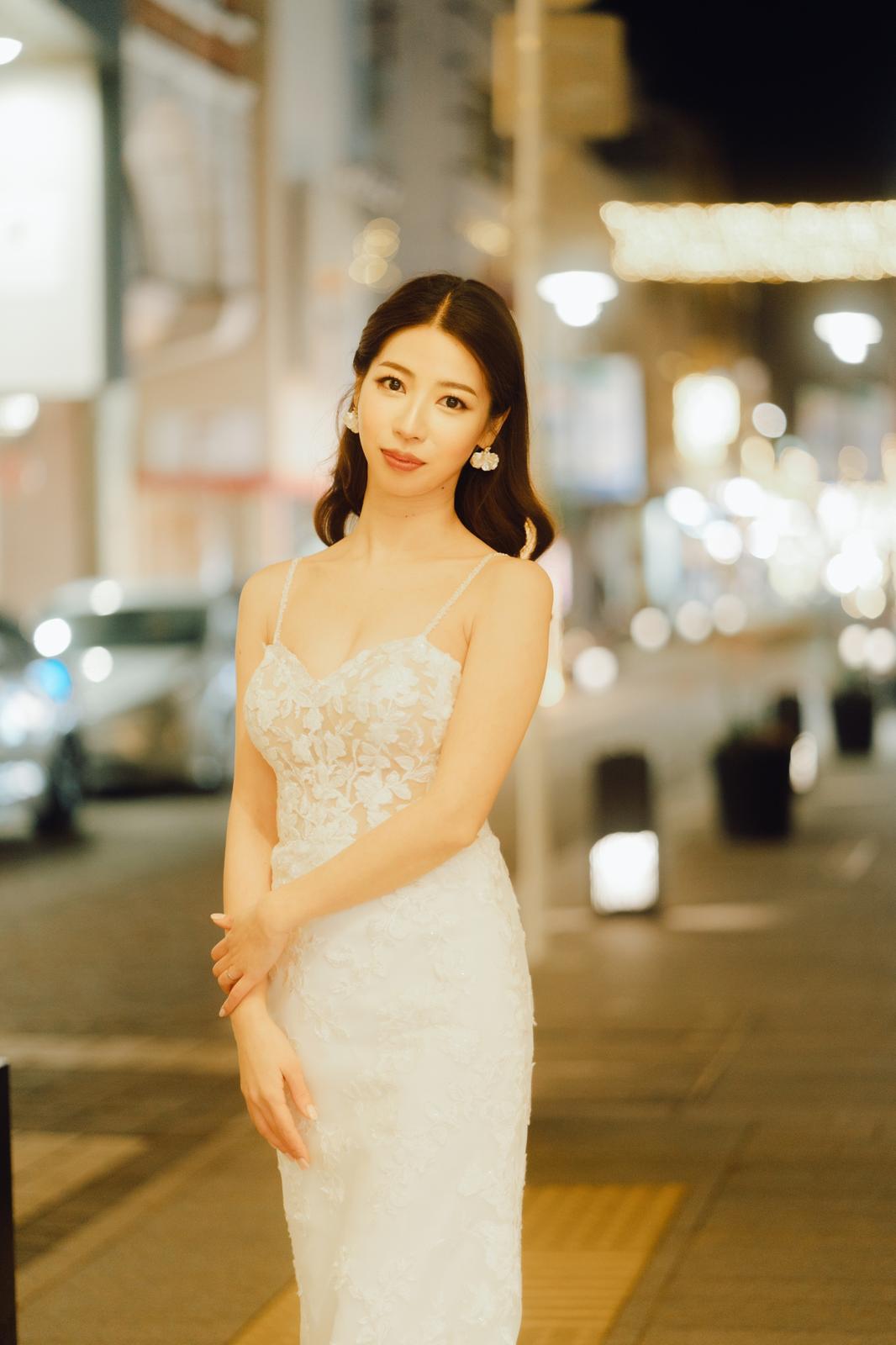 Sleek & Regal: Miho’s Custom Convertible Gown