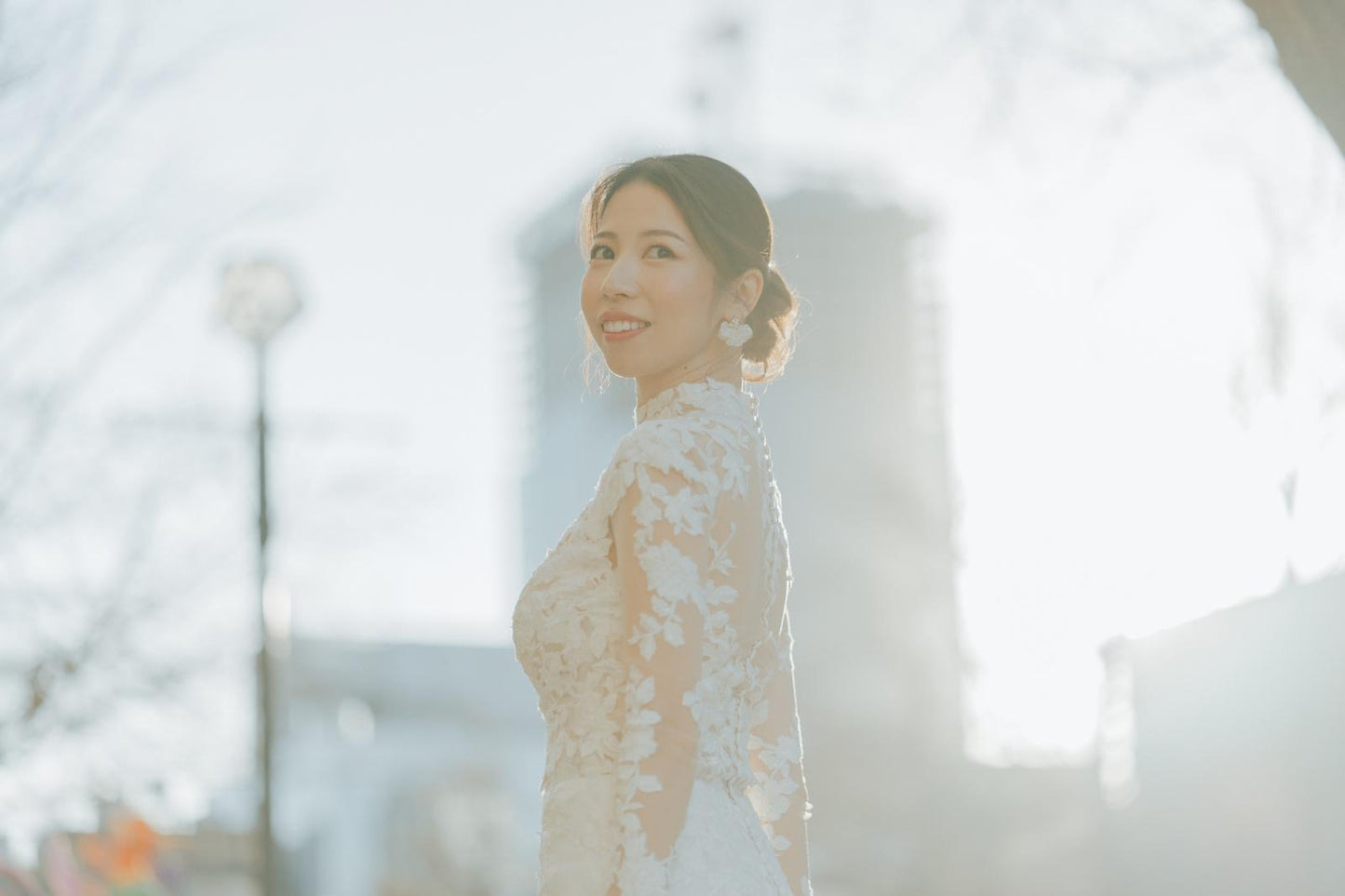 Sleek & Regal: Miho’s Custom Convertible Gown