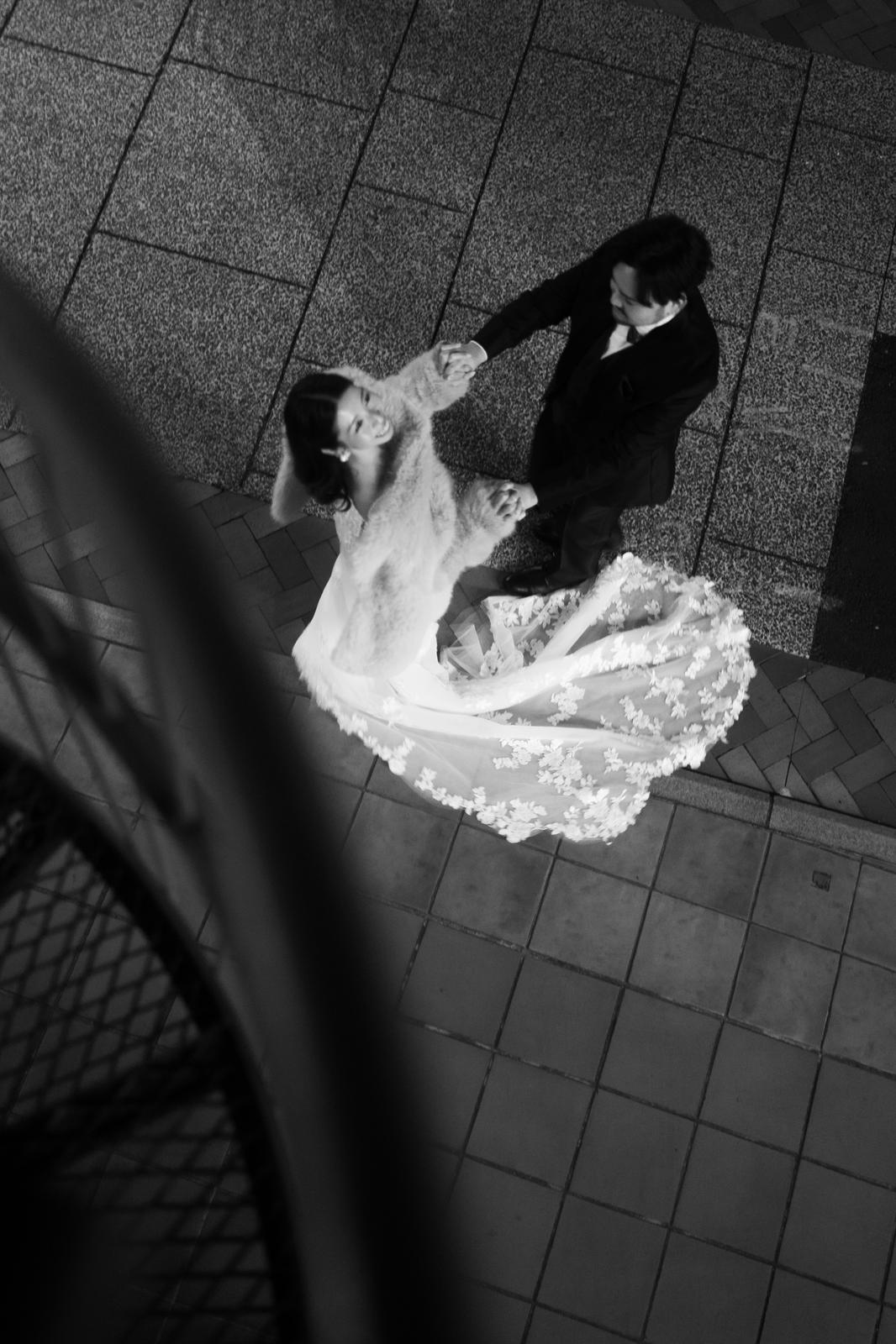Sleek & Regal: Miho’s Custom Convertible Gown