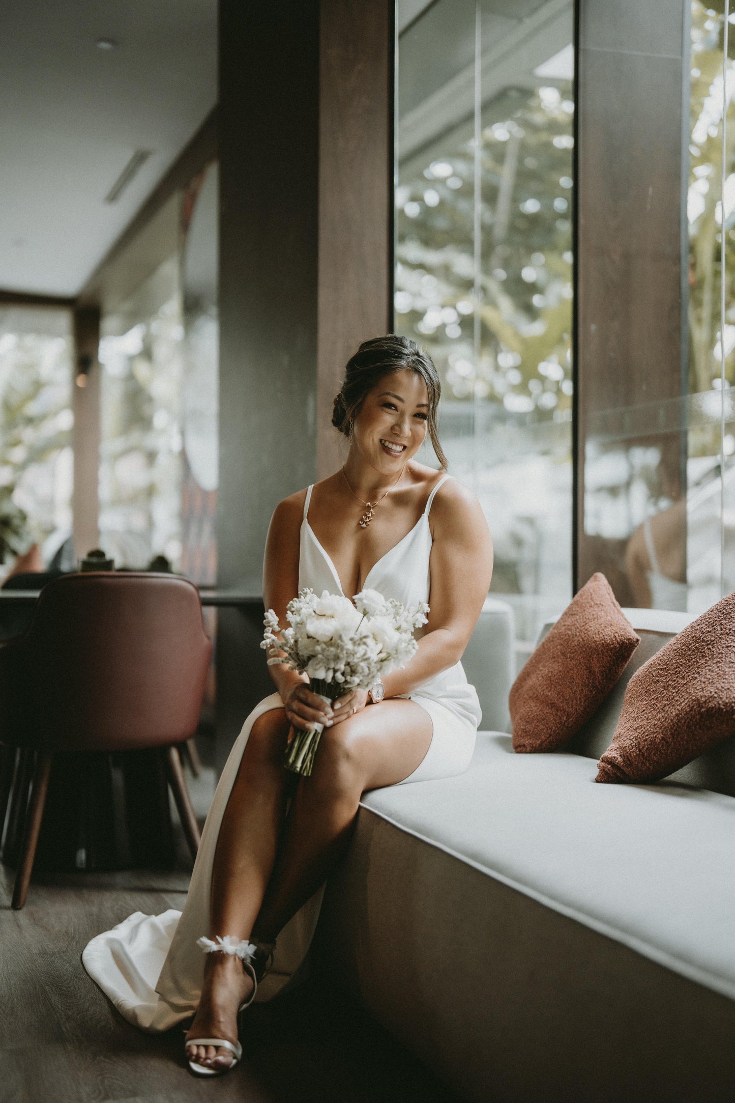 Modern Meets Tradition: Sarah’s Stunning Cheongsam-Topped Gown