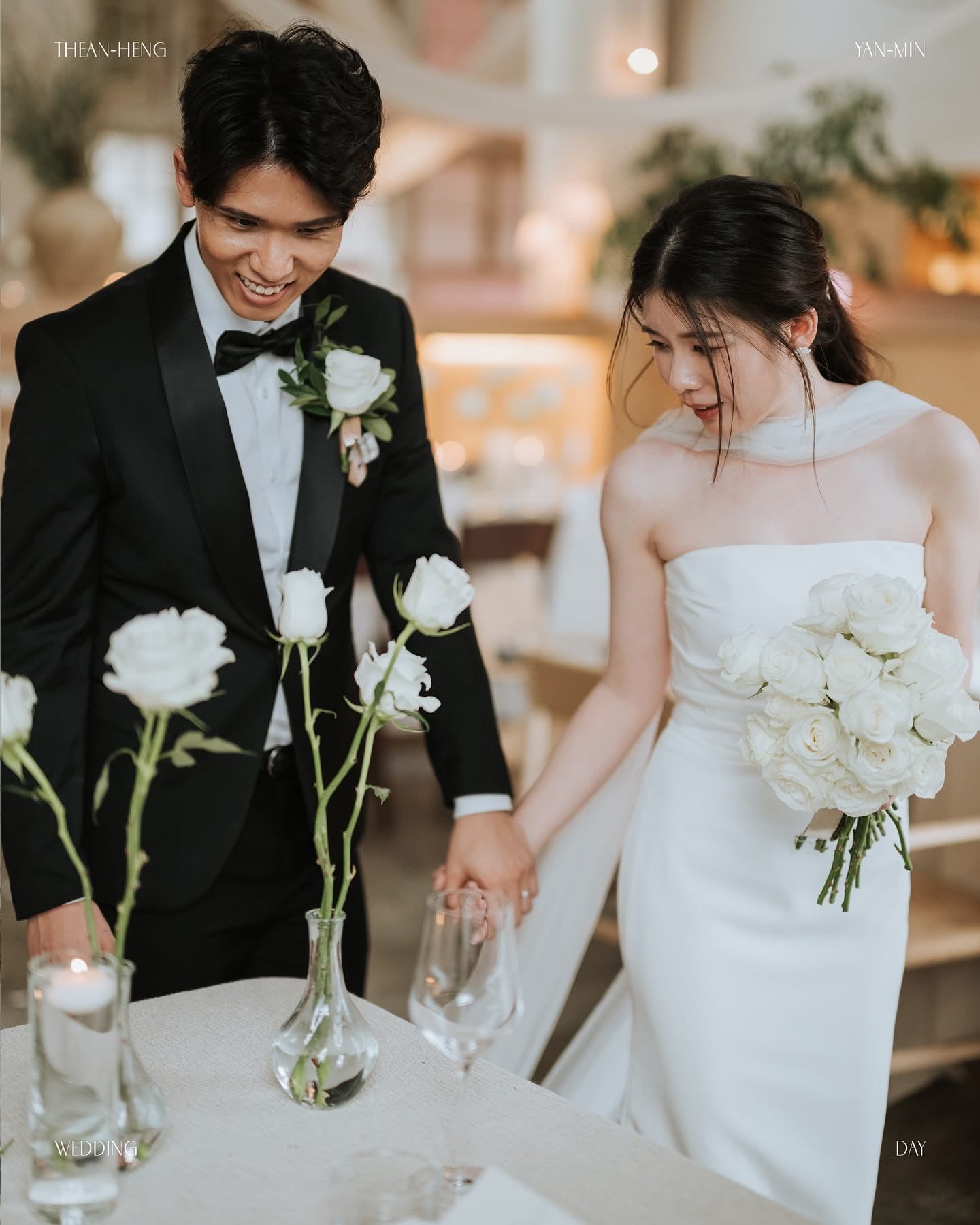 A Trend with Timeless Charm – Yan Min’s Wedding Style