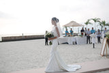 beach wedding dress Malaysia