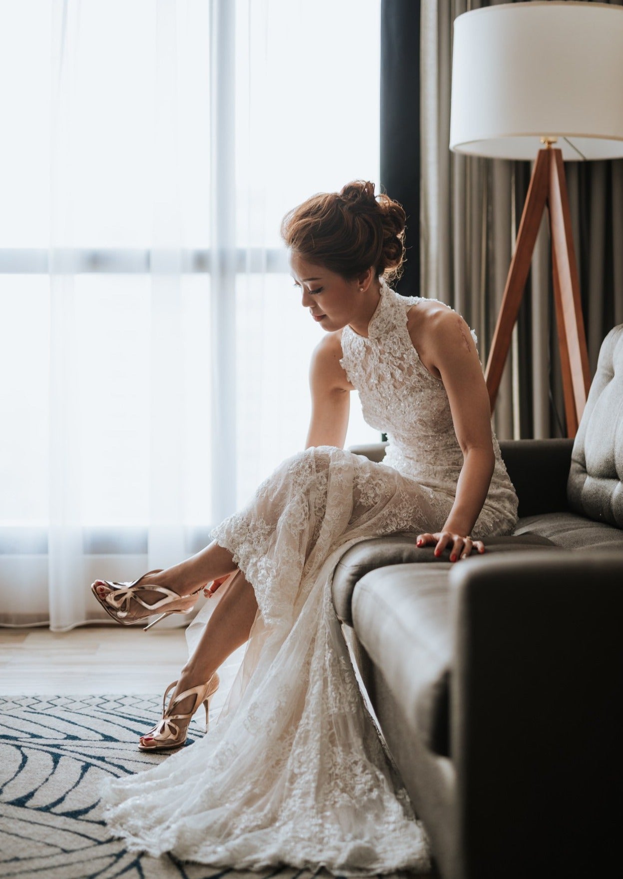 Modern Cheongsam Wedding Dress