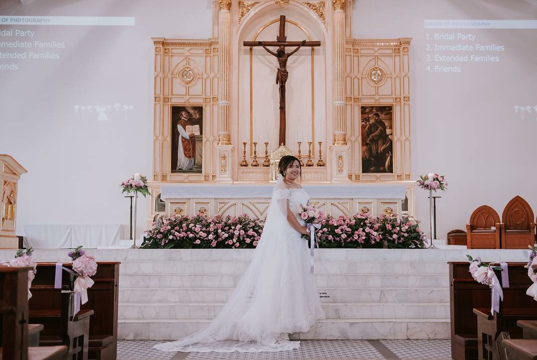 bespoke bridal gown KL