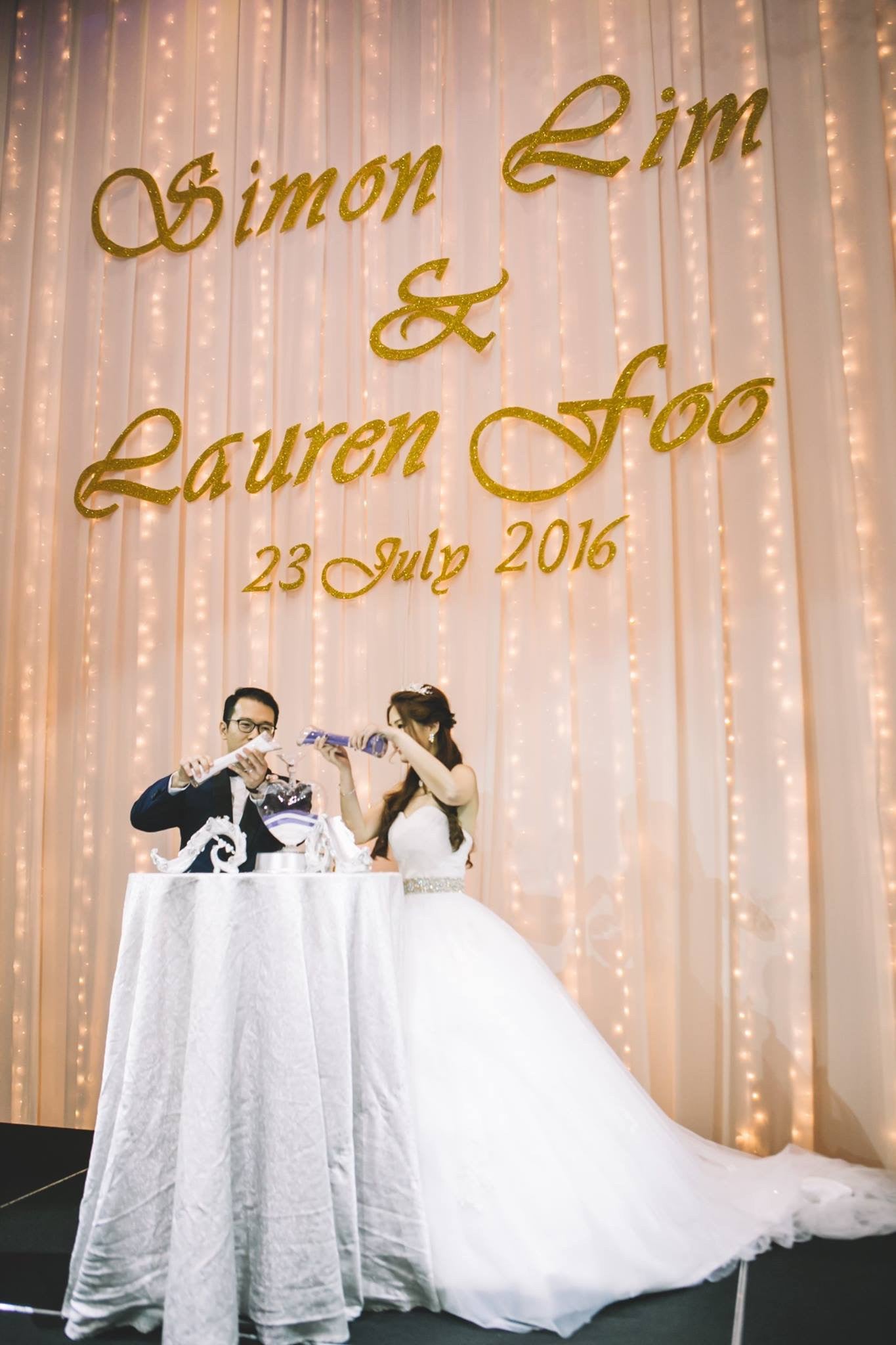 Custom made wedding gown Malaysia