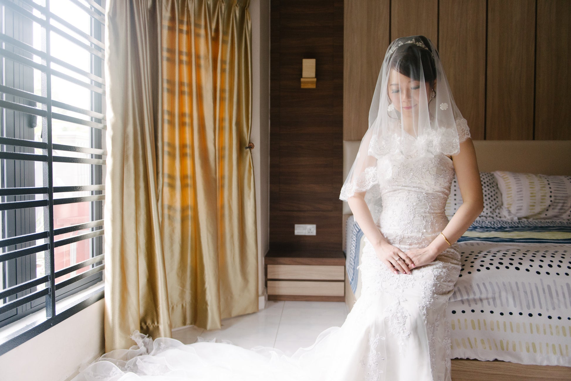 Custom made wedding dress Malaysia