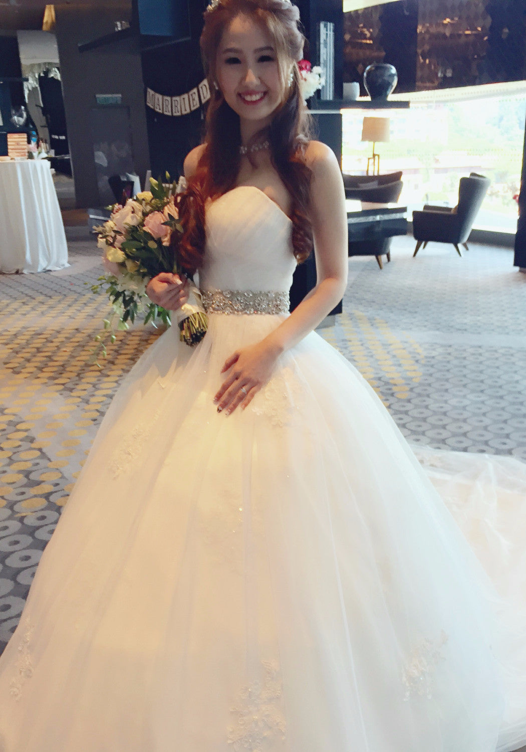 Custom made wedding gown Malaysia