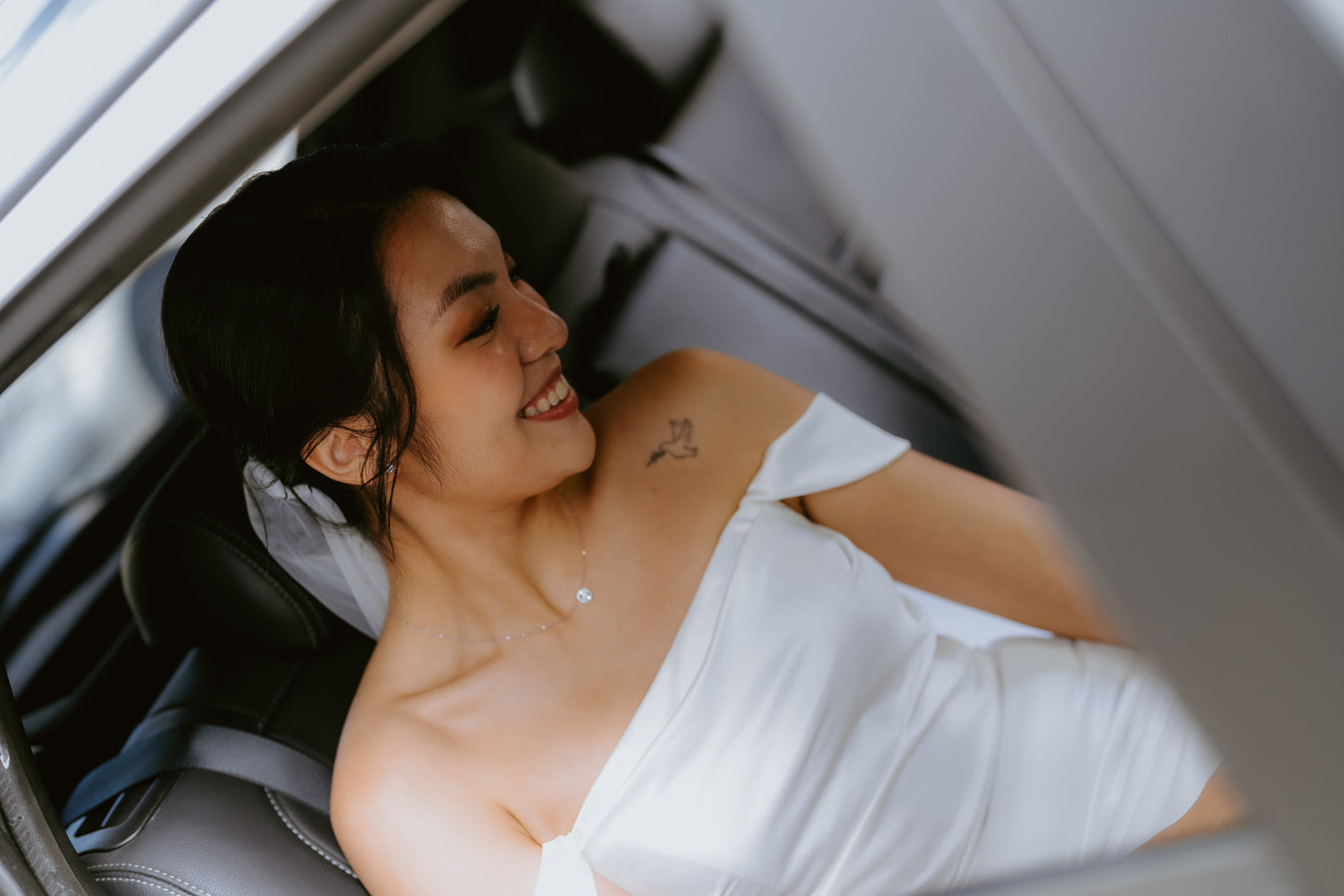 Bride Amanda — Minimalist Italian Satin Elegance