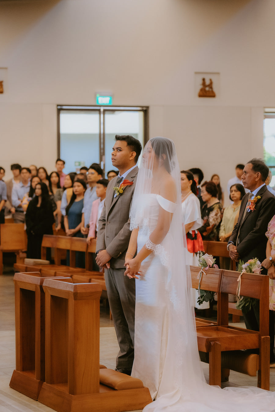 Bride Amanda — Minimalist Italian Satin Elegance