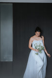 Daring Elegance: Audrey's Jumpsuit Bridal Gown