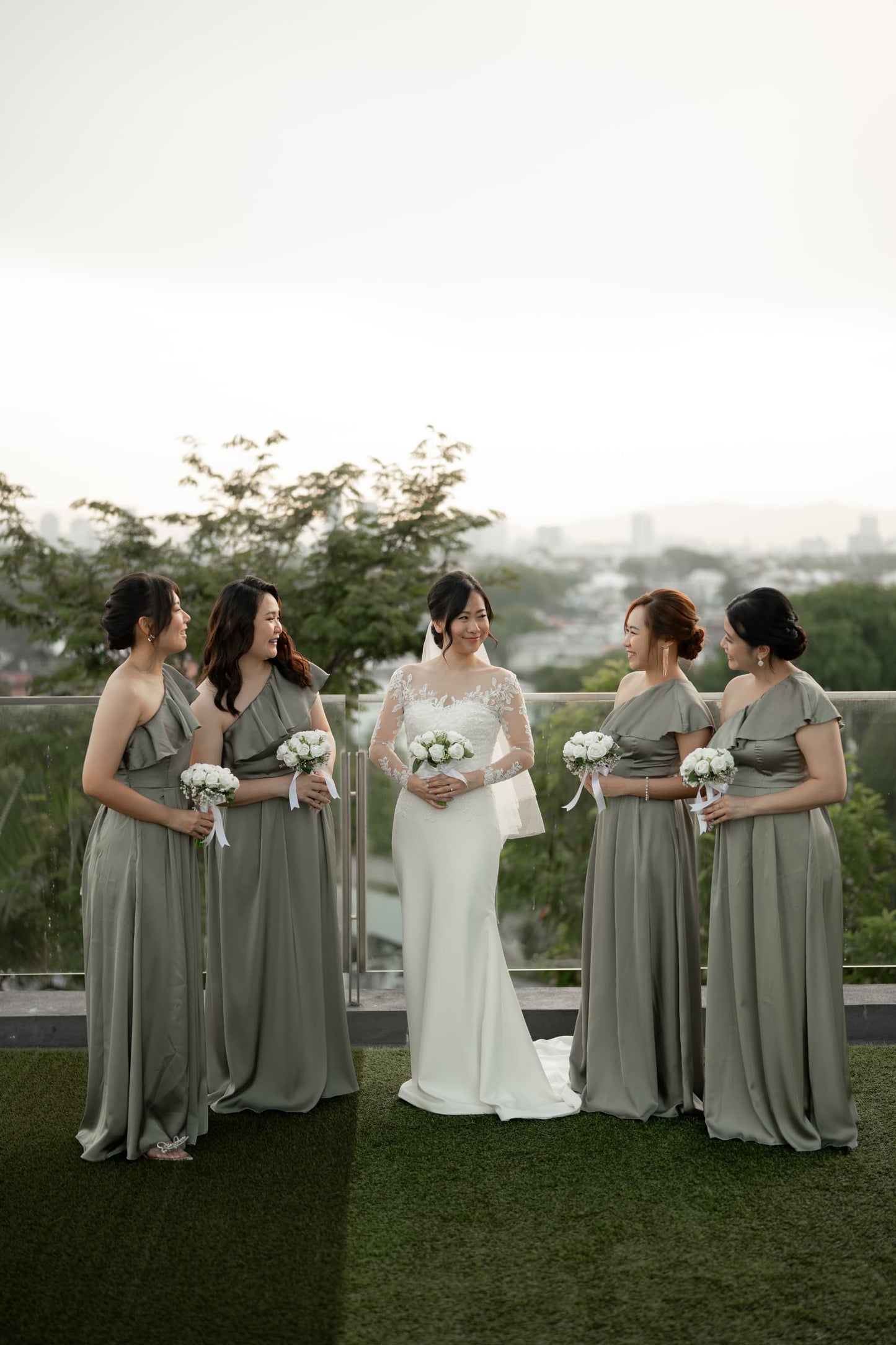 Bride Jayne — 2-in-1 Strapless Gown with Detachable Sleeves
