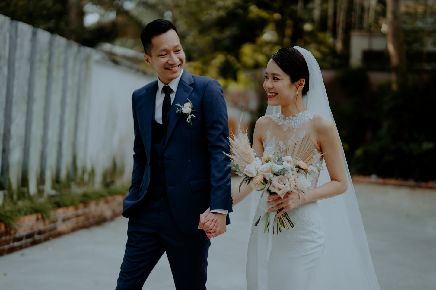 Effortless Edge: LeeLin’s Bridal Duo