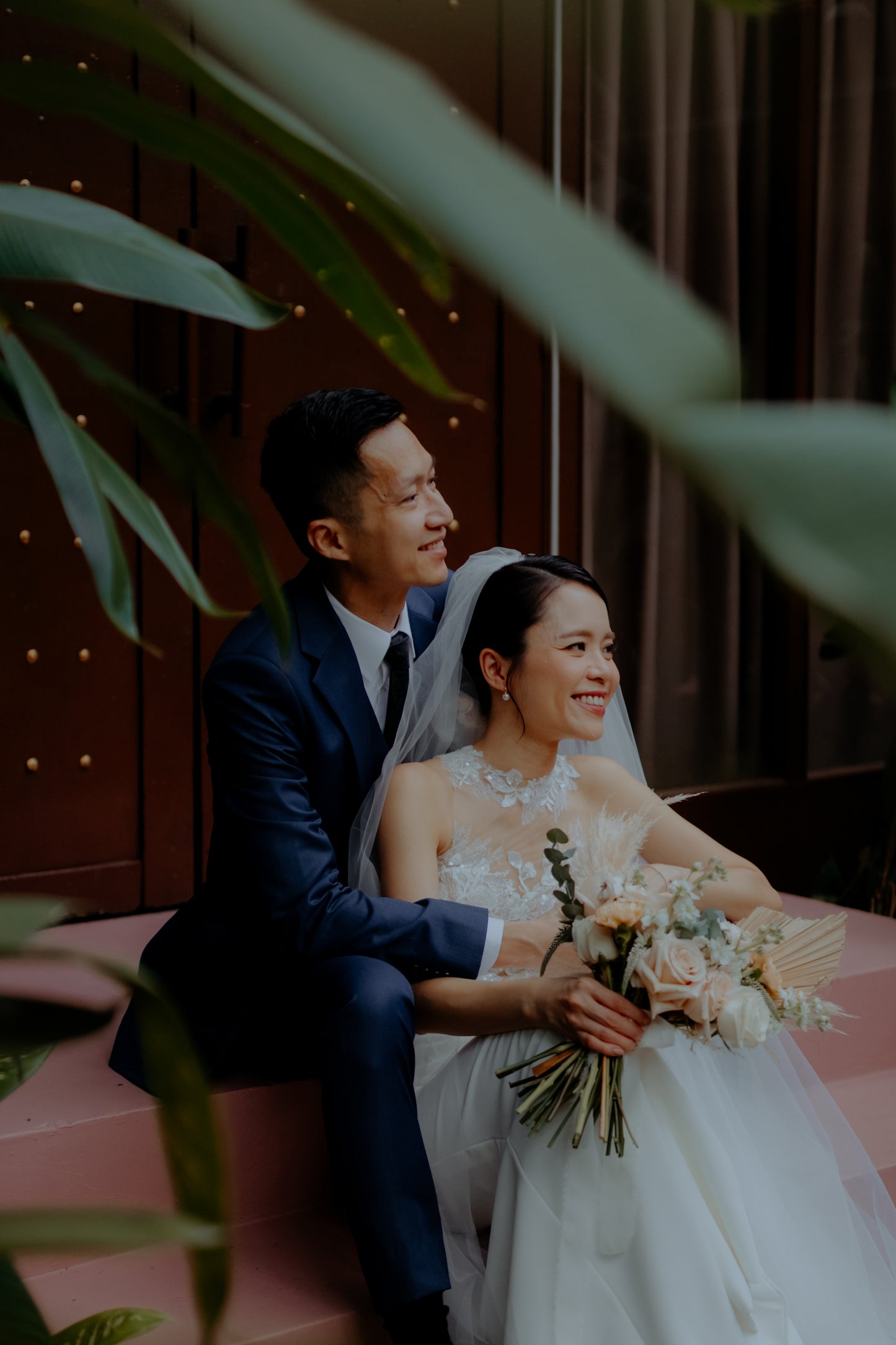 Effortless Edge: LeeLin’s Bridal Duo