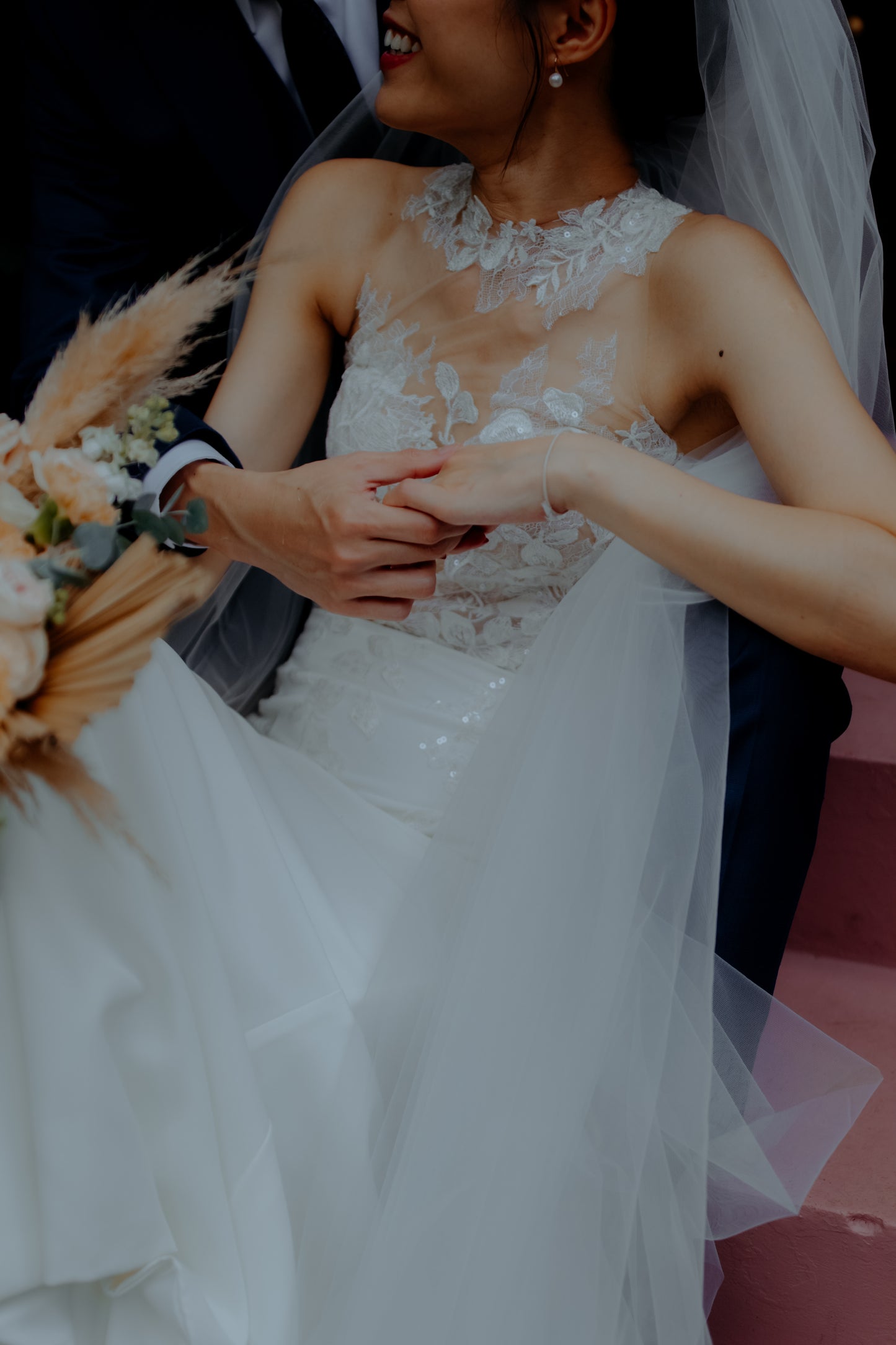 Effortless Edge: LeeLin’s Bridal Duo