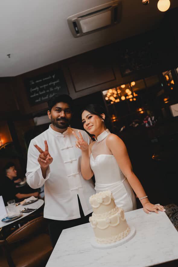 Bride Arene – Sleek Custom Cheongsam Design