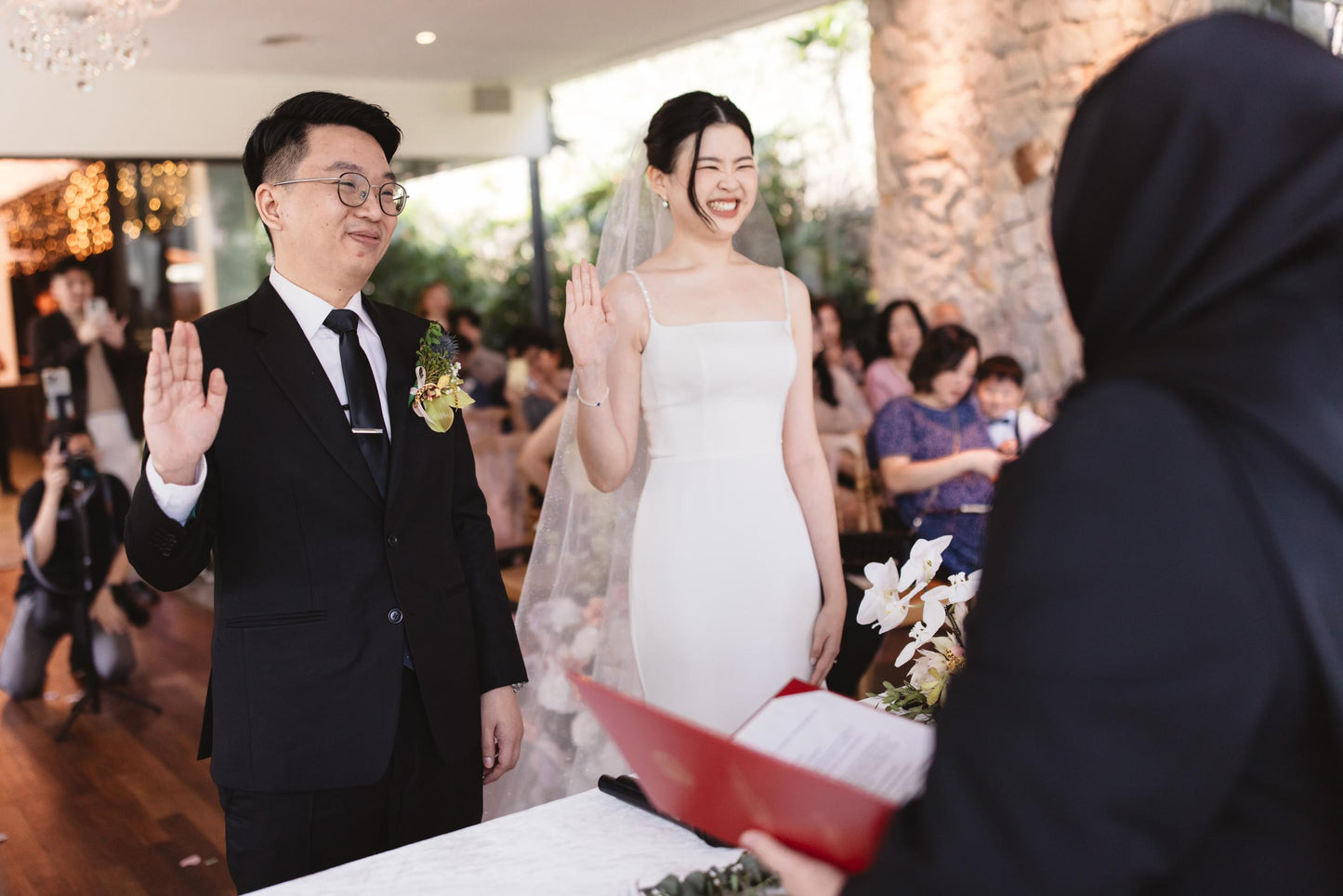 Modern Muse: Faye’s Minimalist Gown