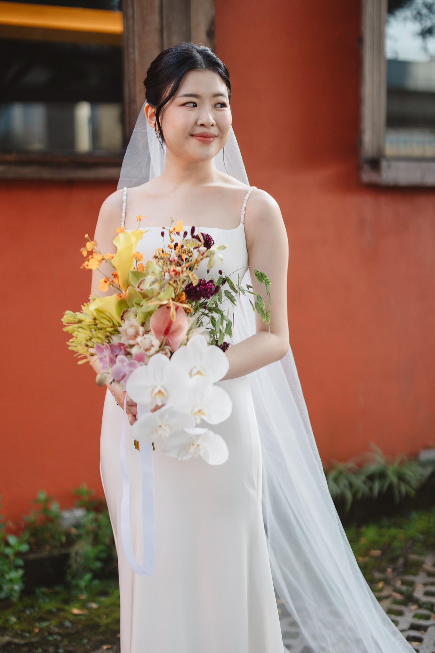 Modern Muse: Faye’s Minimalist Gown
