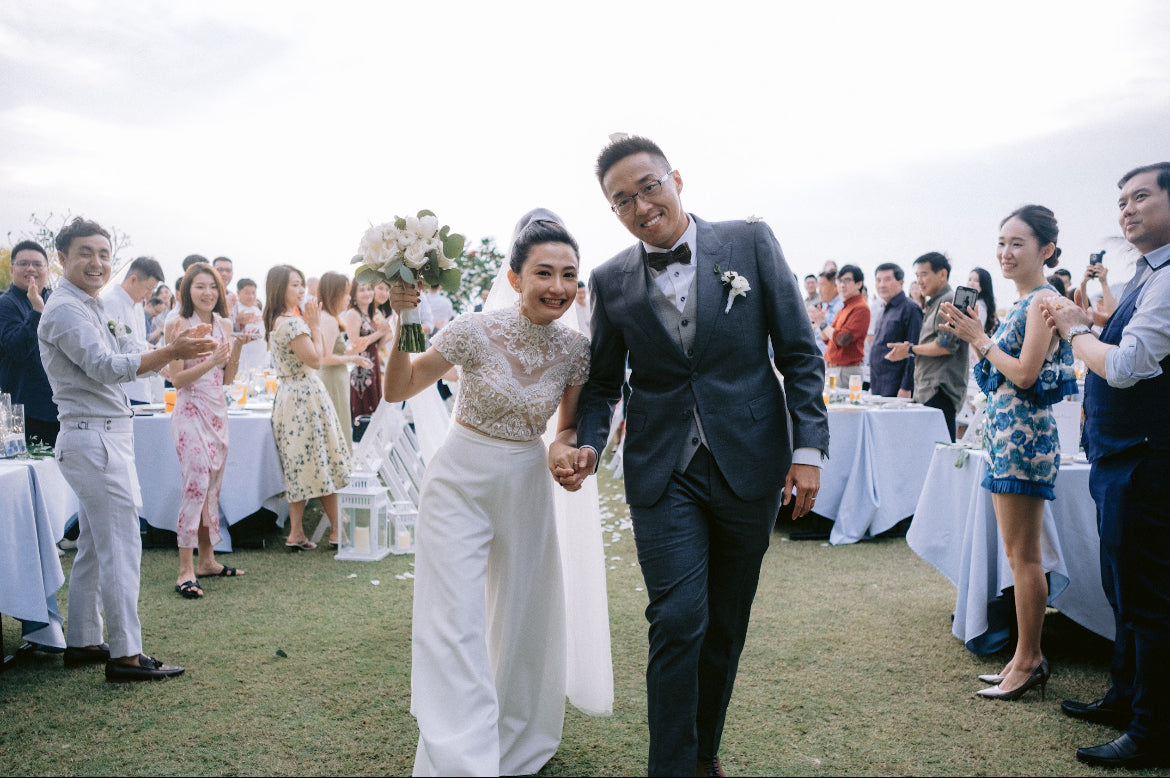 From Wedding Aisle to Everyday Style: Onna's Stunning Two-Piece Look
