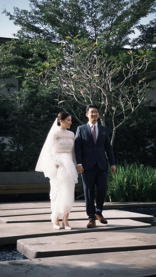Bespoke mermaid wedding dress with handcrafted lace placement