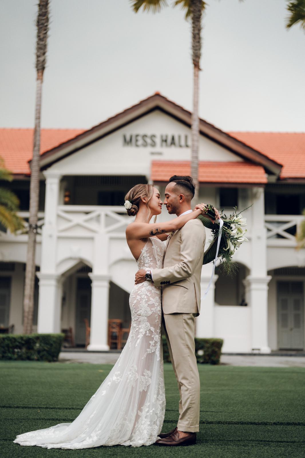 Rachel's Timeless Charm: A Sheer Lace Dress with Classic Neckline