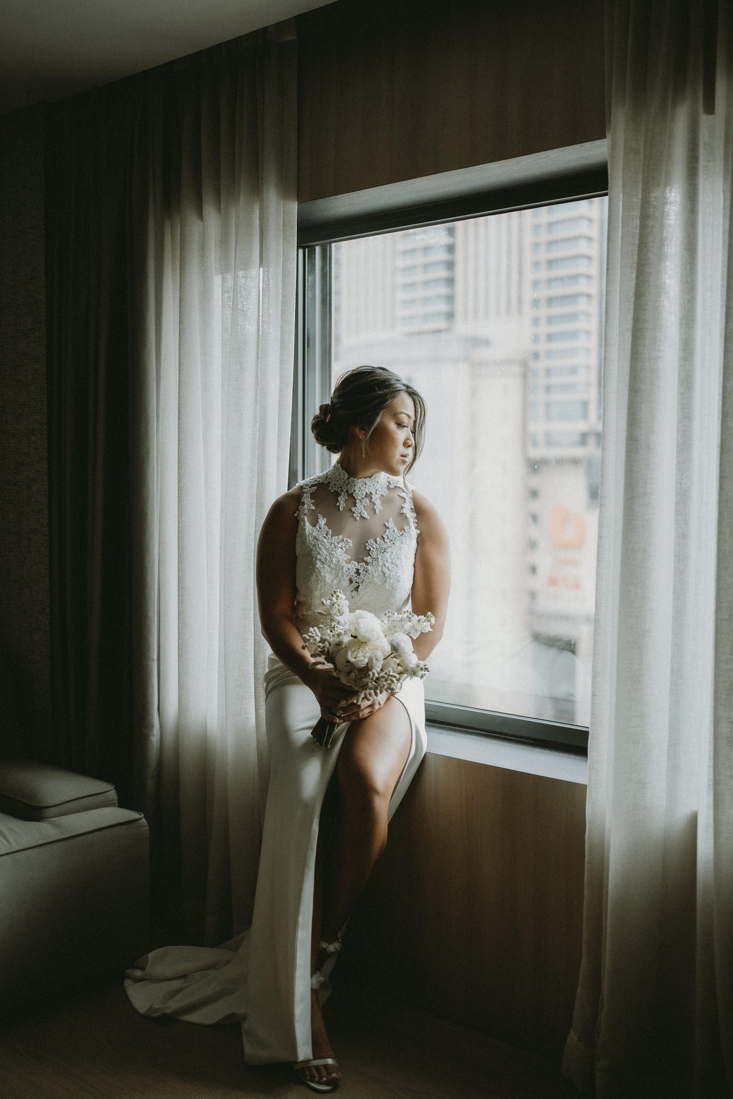 Modern Meets Tradition: Sarah’s Stunning Cheongsam-Topped Gown