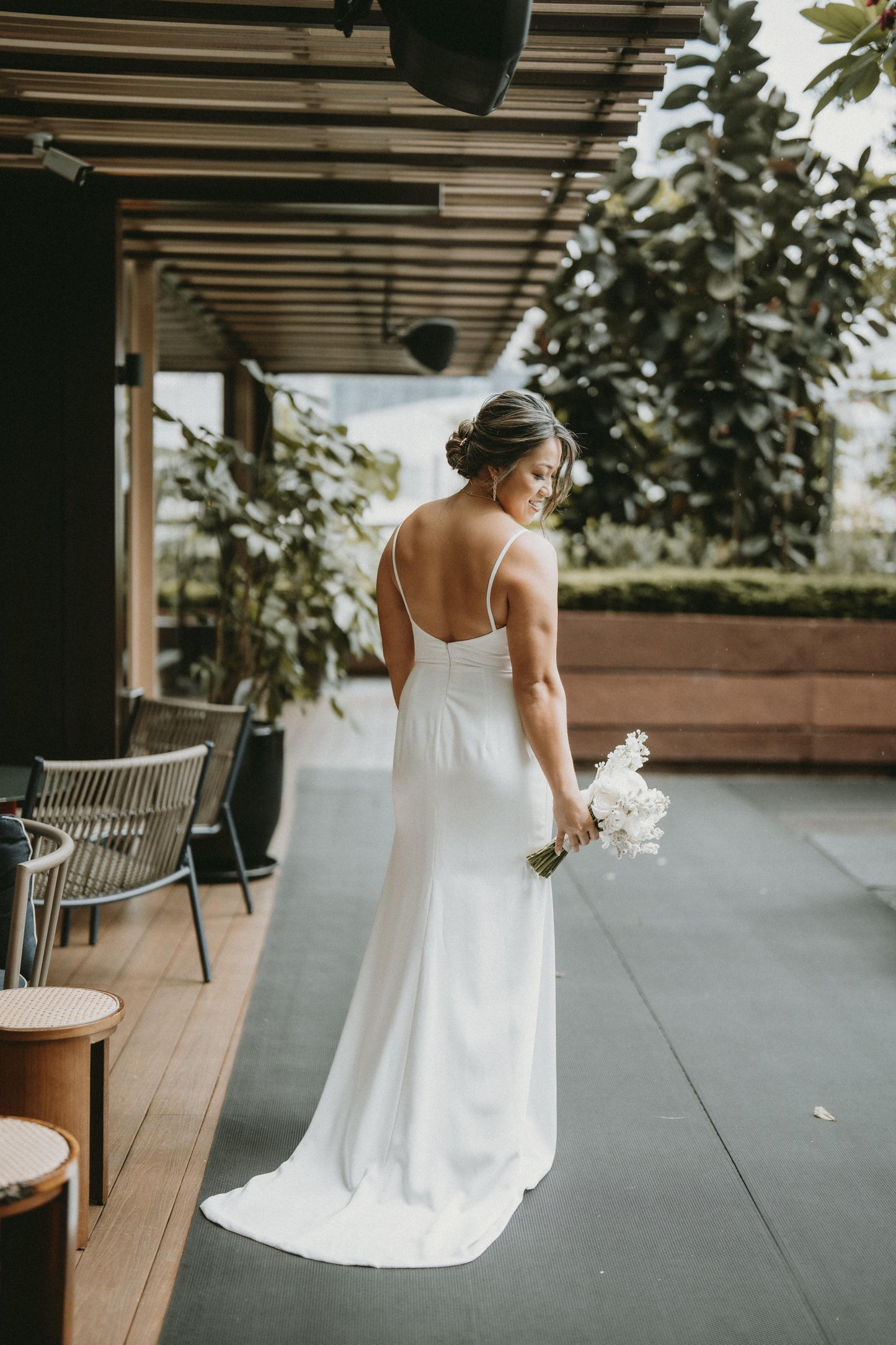Modern Meets Tradition: Sarah’s Stunning Cheongsam-Topped Gown