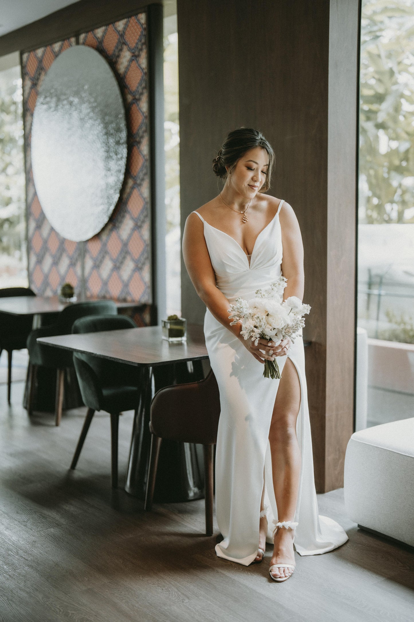 Modern Meets Tradition: Sarah’s Stunning Cheongsam-Topped Gown