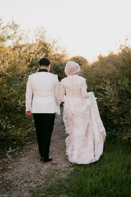 Bride Sharlizah — Romantic Full Lace Gown with 3D Details