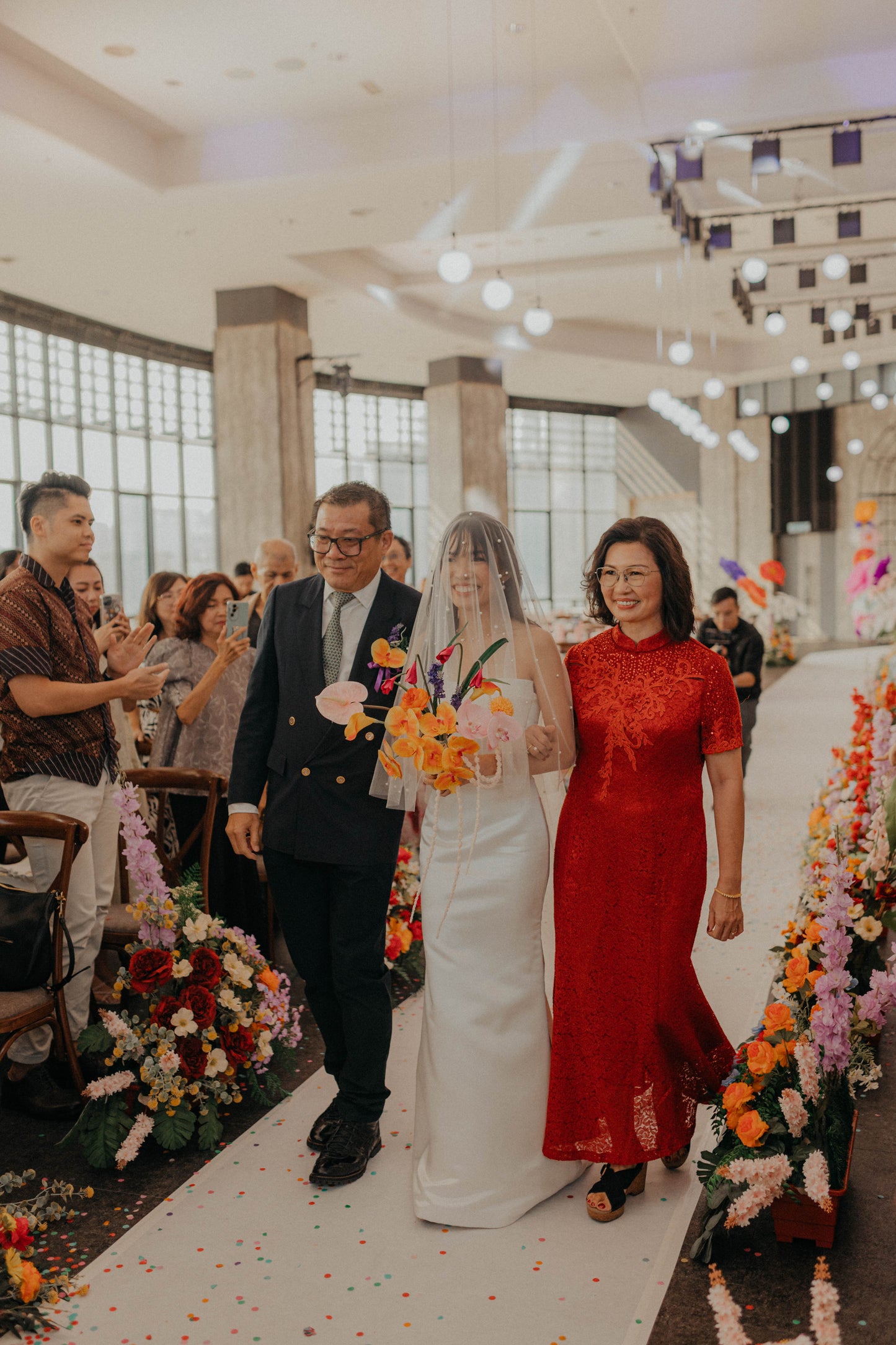 Bride Sophia in Timeless Satin Elegance