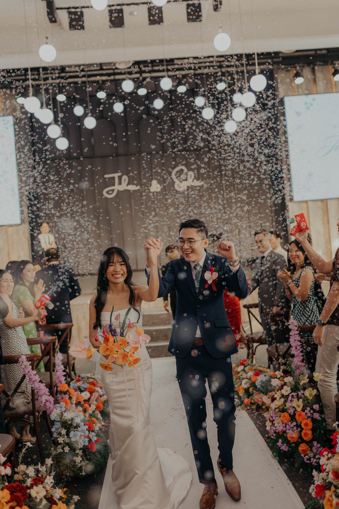 Bride Sophia in Timeless Satin Elegance