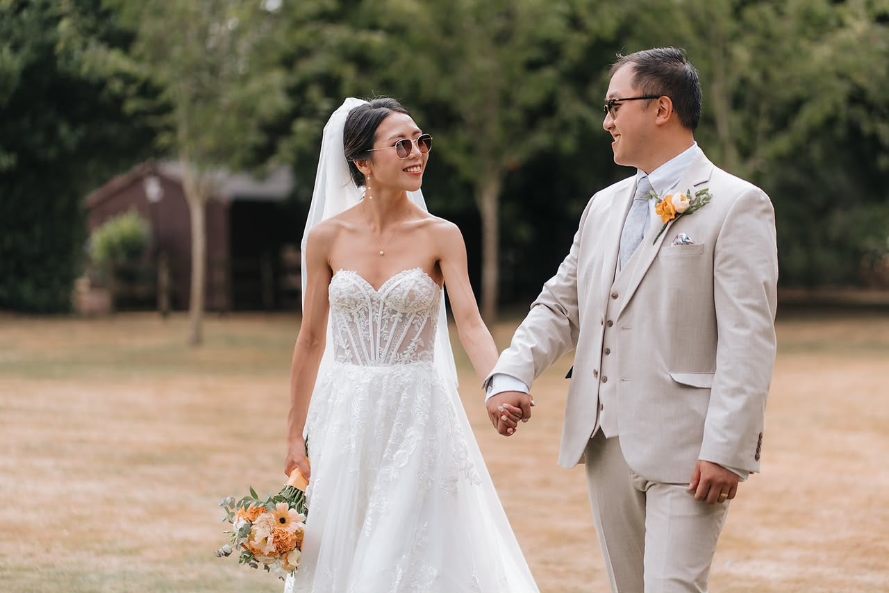 Bride Jeyinn - Strapless Fully Beaded Full Lace Aline Wedding Dress