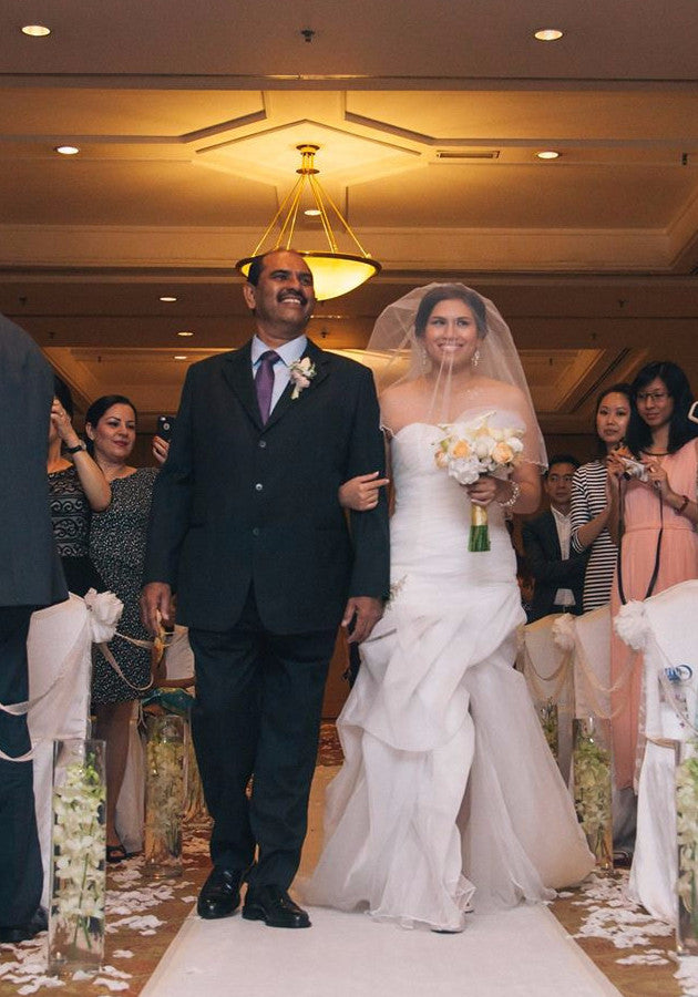 Custom made wedding dress Malaysia