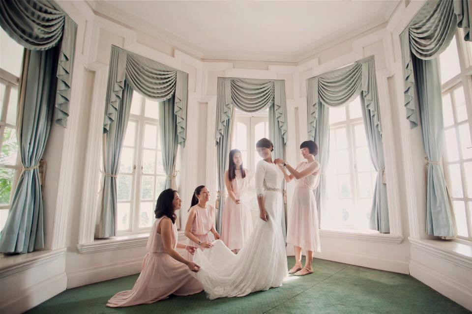 Custom made wedding dress Malaysia