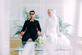 custom made muslim wedding dress malaysia