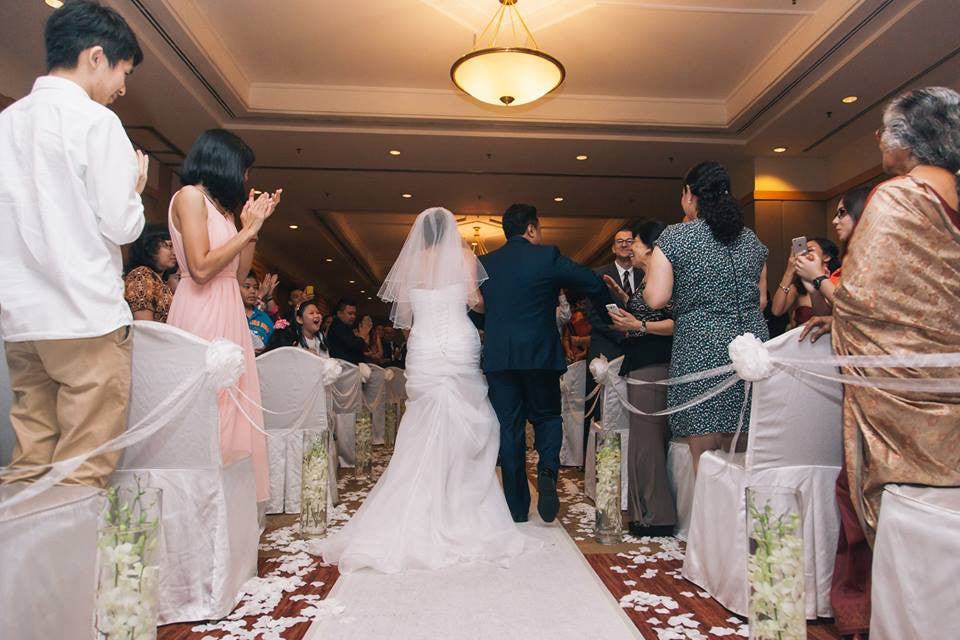 Custom made wedding dress Malaysia