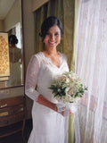 dentelle bridal wedding dress
