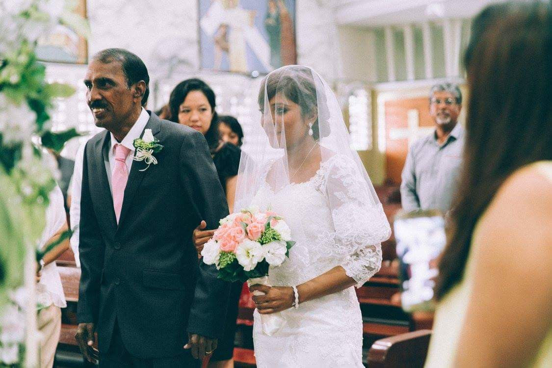 Custom made wedding dress Malaysia