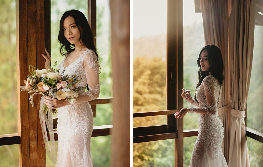 bespoke bridal gown KL