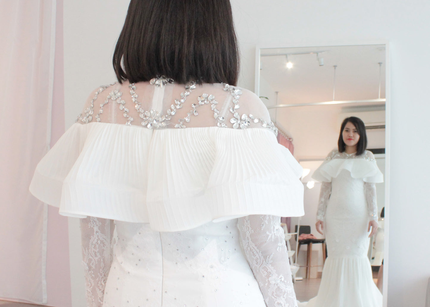 bespoke muslim wedding dress Malaysia