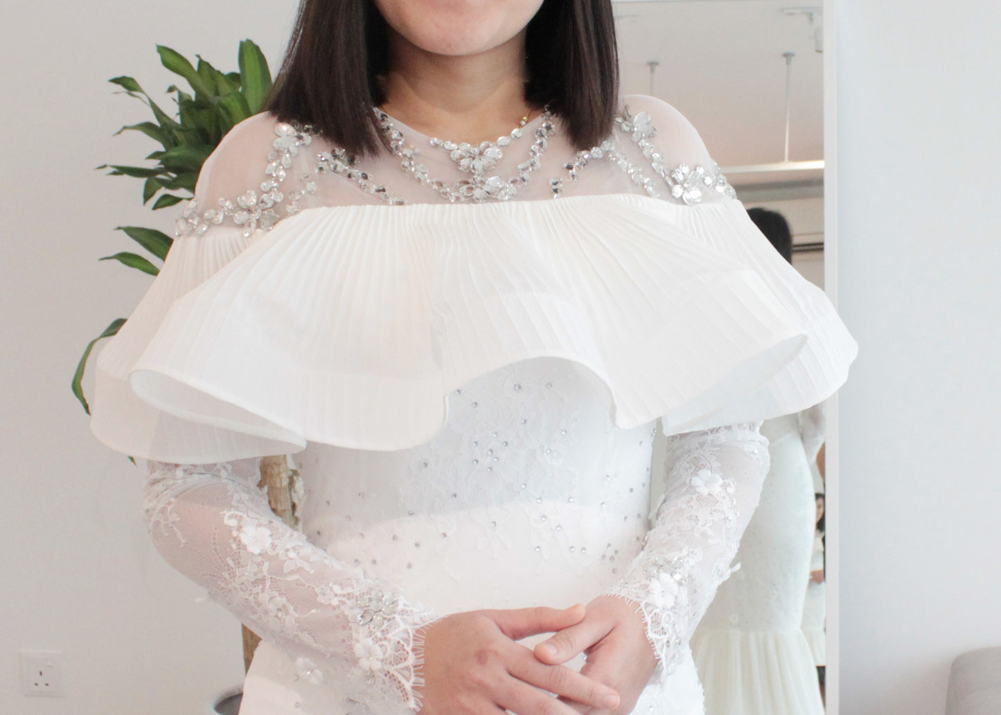 bespoke muslim wedding dress Malaysia