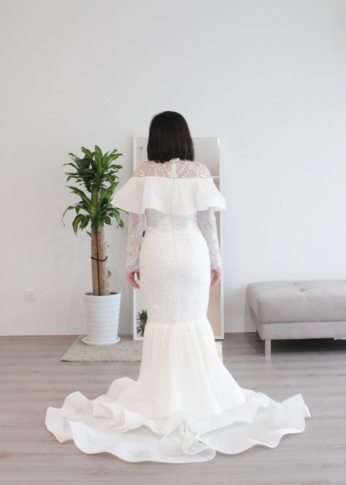 bespoke muslim wedding dress Malaysia