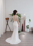 simple wedding dress