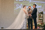 Bride Nisa- Sleeveless Full Soft Lace Sheath Wedding Dress