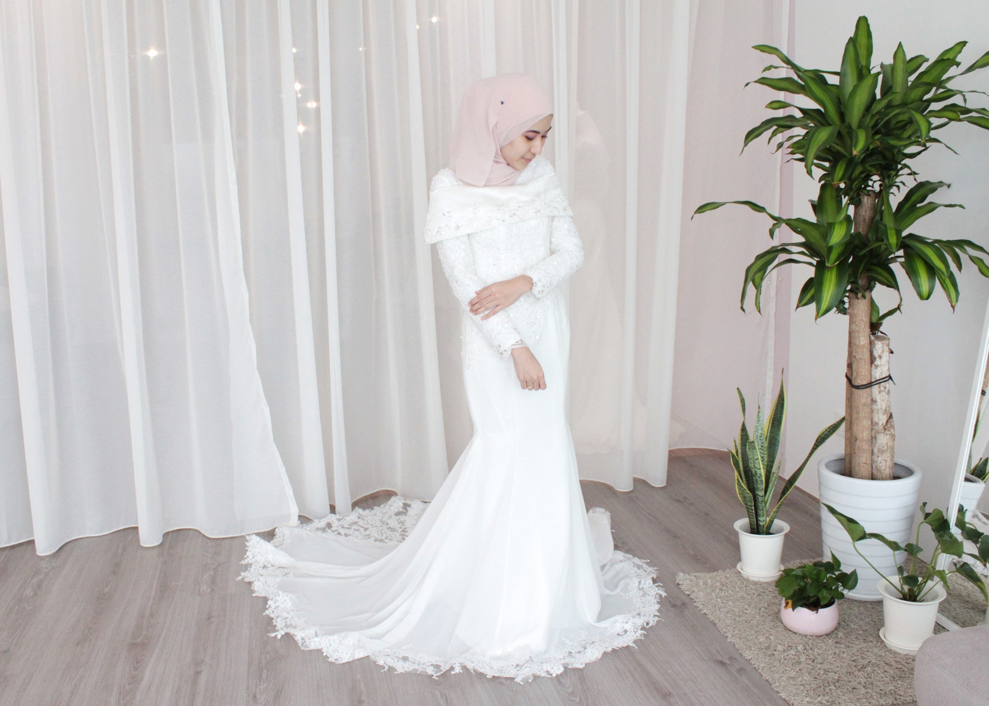 custom made bridal gown Malaysia