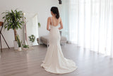 simple wedding dress