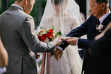 dentelle bridal wedding dress