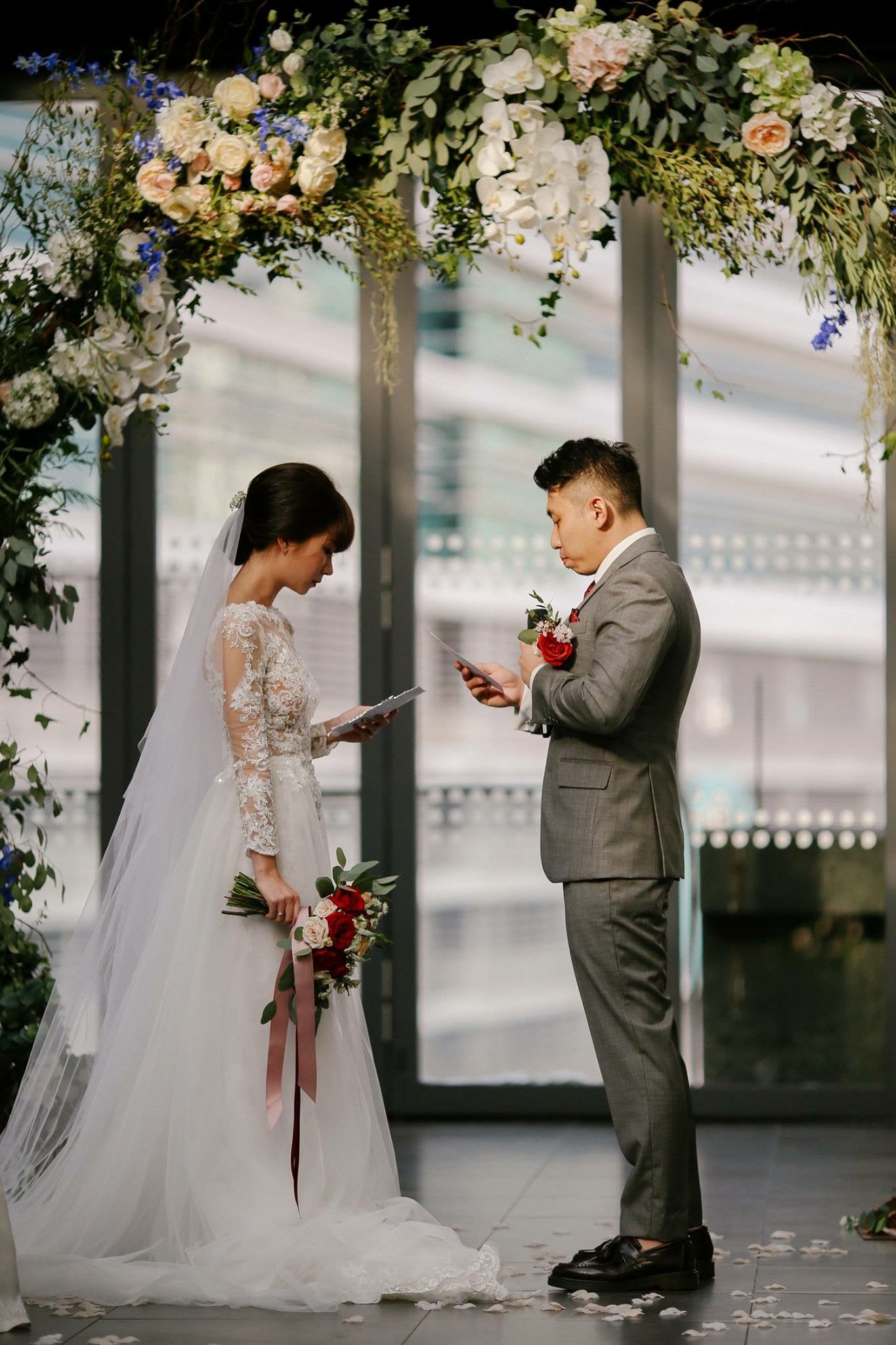 Custom made wedding dress Malaysia Dentelle Bridal
