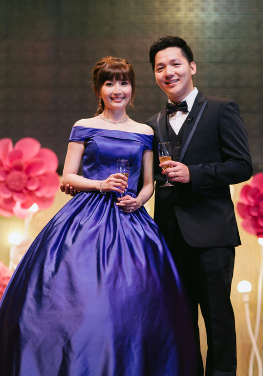 custom made evening dress Malaysia