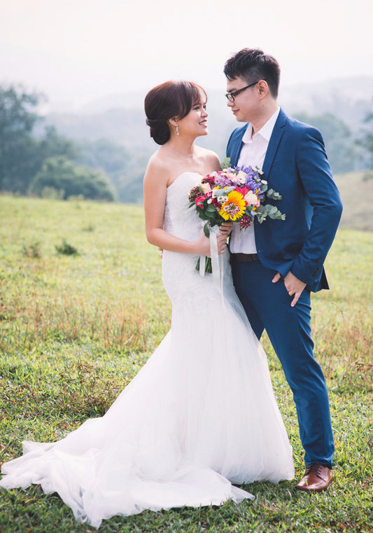 Custom made wedding dress Malaysia