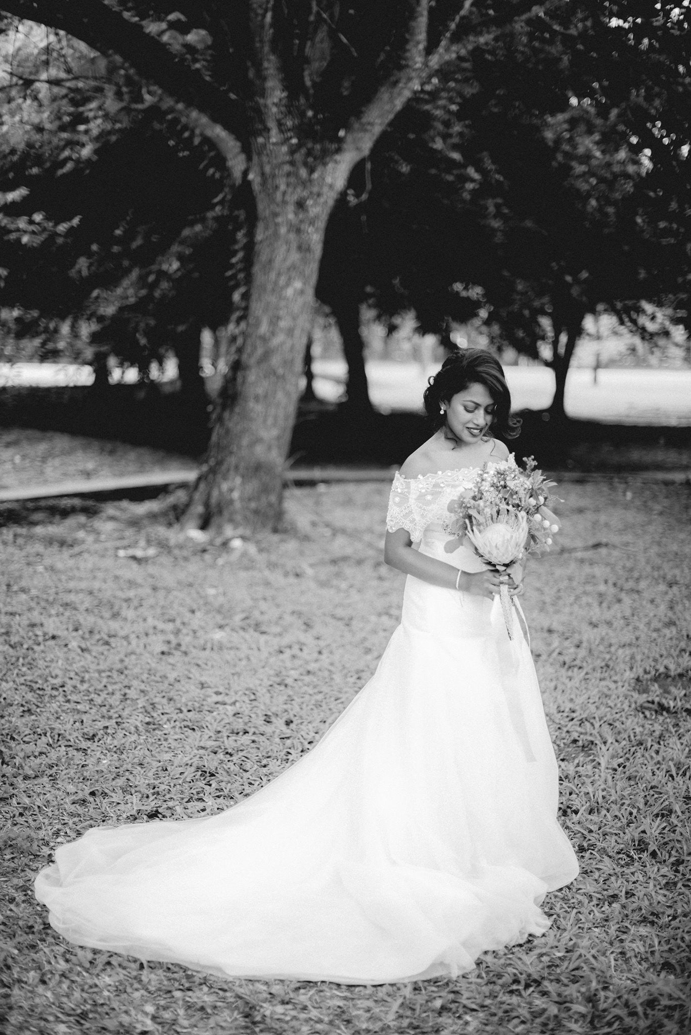 Custom made wedding dress Malaysia